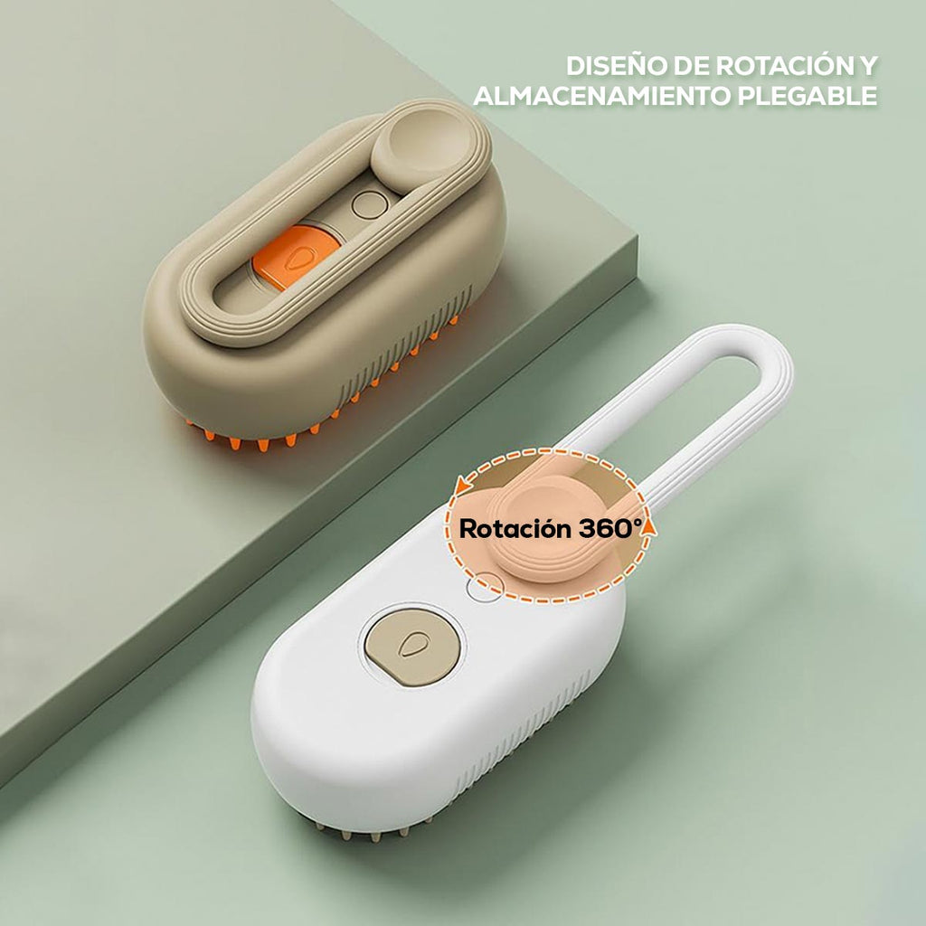 Cepillo Vaporizador Quita pelos